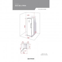 Refrigerador ou Geladeira Com Freezer 622 Litros Elettromec